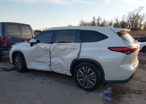 2020 Toyota Highlander Platinum from USA, damaged, VIN 5TDFZRBH8LS021431